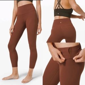 Lululemon Wunder Under HR Tight 25" *FLux Ancient Copper